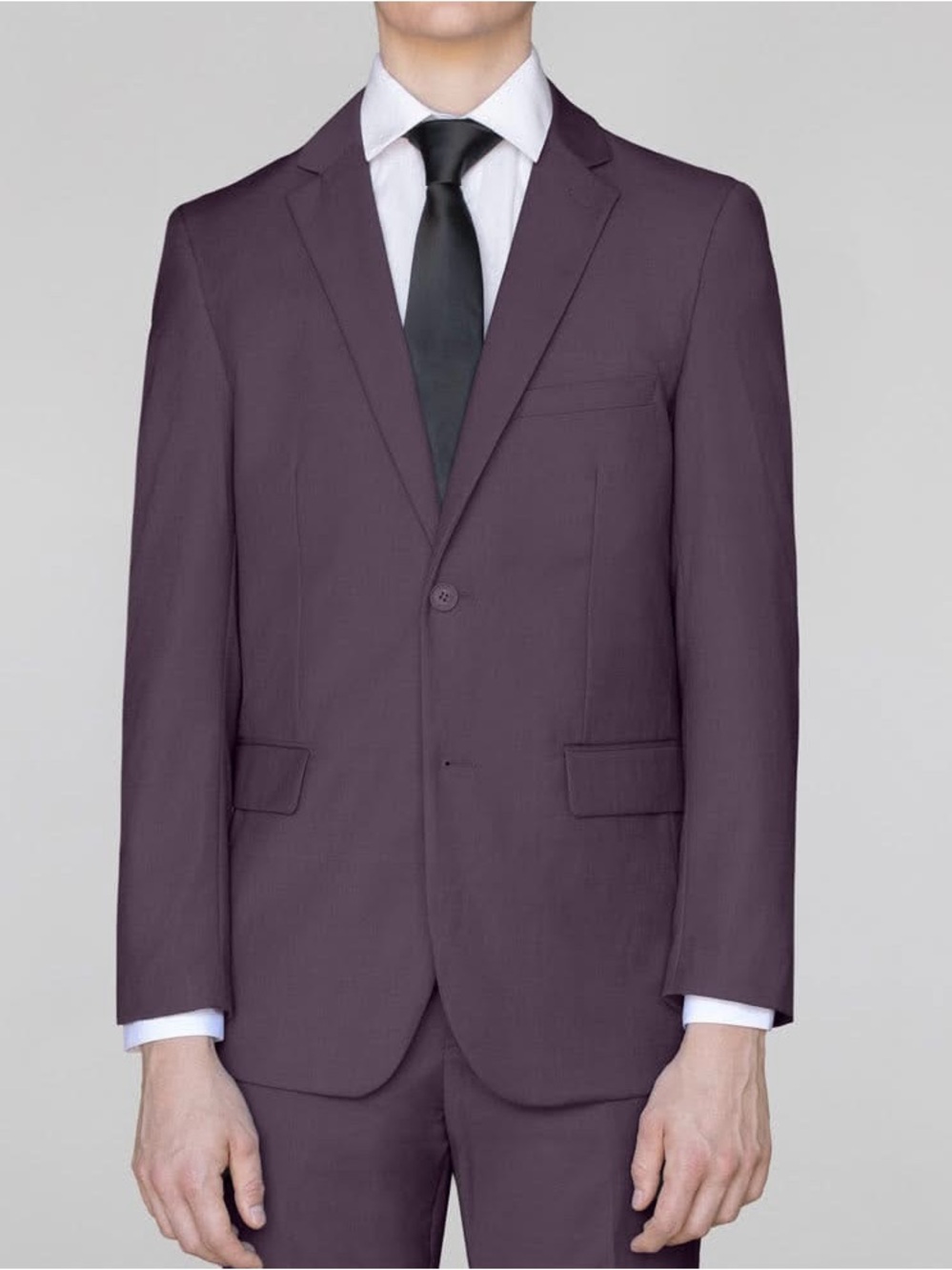 Men's Two-Button Notch Lapel Suit (Jacket and pants)